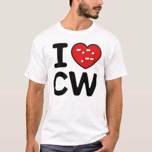 Camiseta Sinal CW - Energia do código Morse