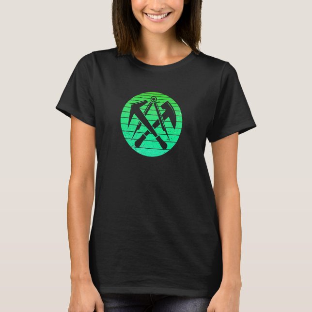 Camiseta Sinal da Guilda Tradicional de Telhadores no Estil (Frente)