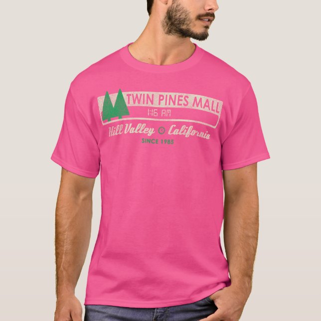Camiseta Sinal De Almofada Gêmeos Vestido De Volta Para O F (Frente)