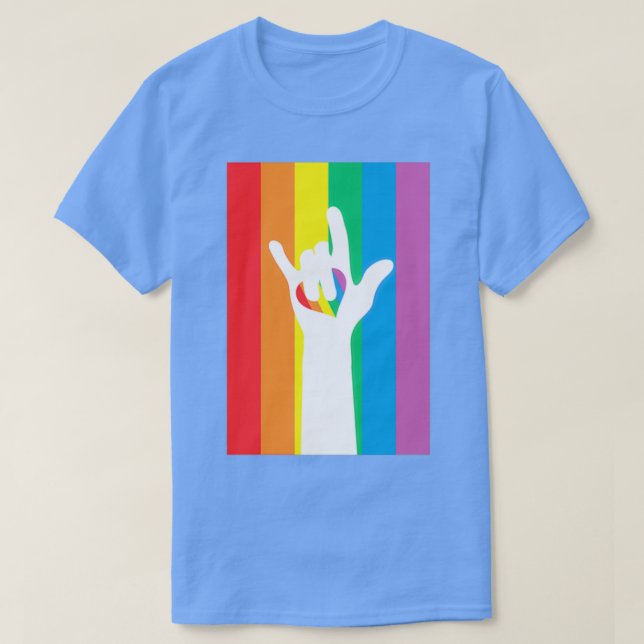 Camiseta Sinal de amor 13 (Frente do Design)