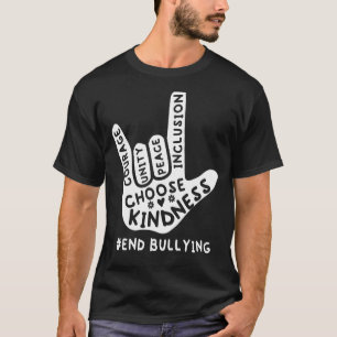 Camiseta Sinal de Amor Anti-Bullying 2022 - Unity Day Orang