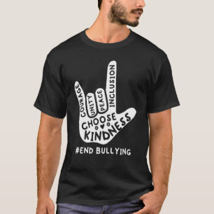 Camiseta Sinal de Amor Anti-Bullying 2022 - Unity Day Orang