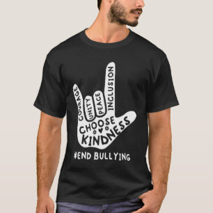 Camiseta Sinal de Amor Anti-Bullying 2022 - Unity Day Orang