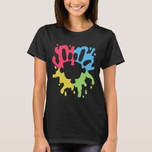 Camiseta Sinal de Amor Asl Apoio ao Autismo Não-Verbal Cons