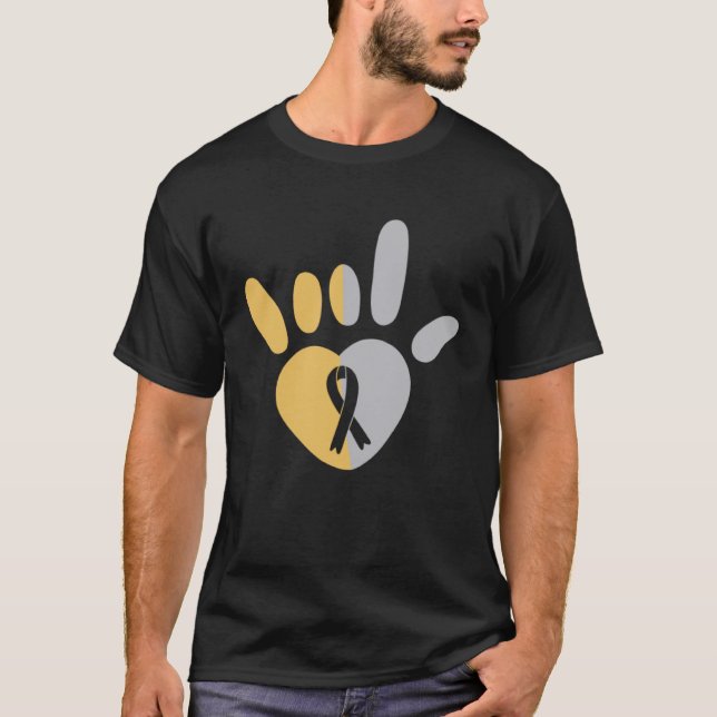 Camiseta Sinal de Amor Linguagem Americana de Sinais Surdos (Frente)