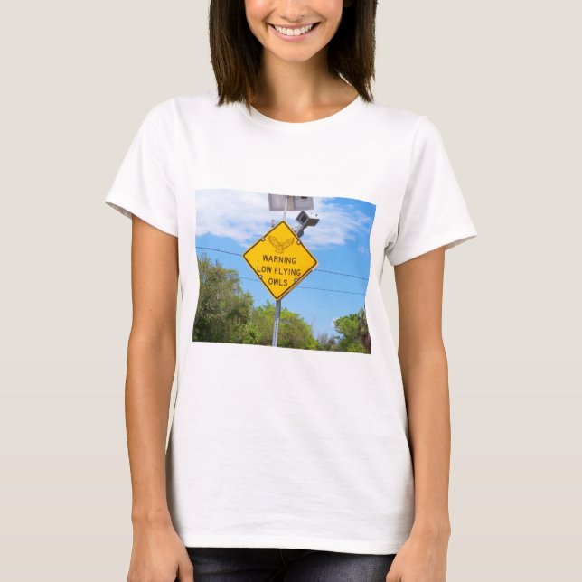 Camiseta Sinal de Ausência Voadora Baixa (Frente)