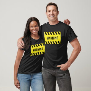 Camiseta Sinal de aviso