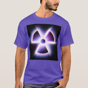 Camiseta Sinal de aviso de radiação F0034606
