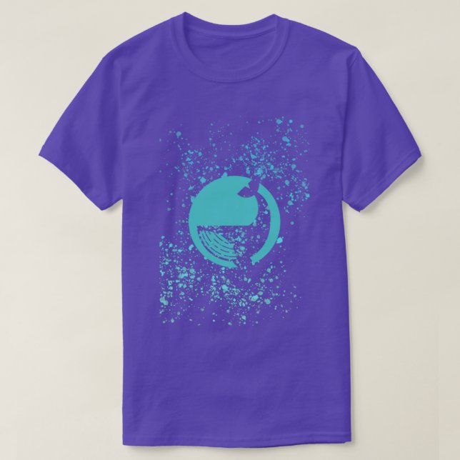 Camiseta Sinal de baleia (Frente do Design)