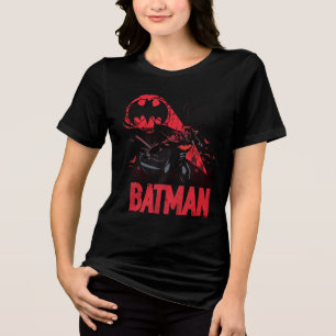 Camiseta Sinal de Bat Batman Crimson