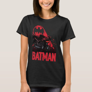 Camiseta Sinal de Bat Batman Crimson