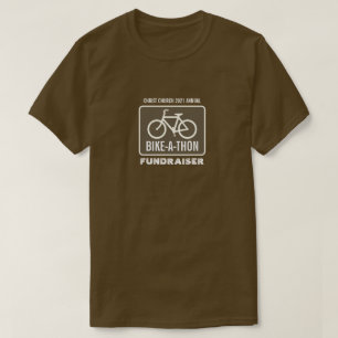 Camiseta Sinal de Bicicleta, Evento de Bicicleta de Caridad