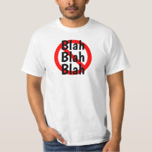 Sinal de Blah Blah em Vermelho, Branco e Negro