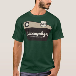 Camiseta Sinal de Boas-vindas da National Forest Colorado