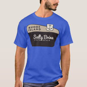 Camiseta Sinal de boas-vindas de Salty Brine State Beach Rh