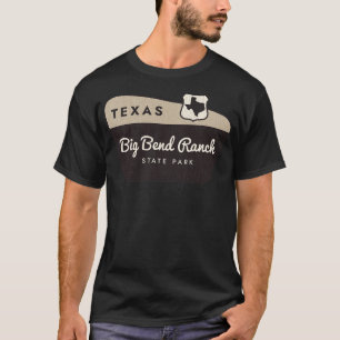 Camiseta Sinal de boas-vindas do Big Bend Ranch State Park