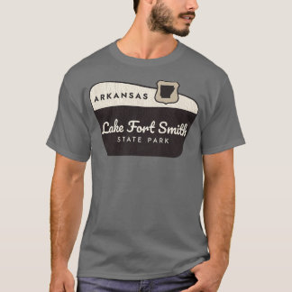 Camiseta Sinal de Boas-vindas do Lago Fort Smith State Park