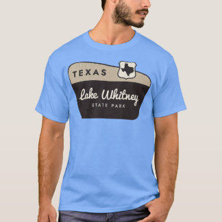 Camiseta Sinal de boas-vindas do Lago Whitney State Park Te