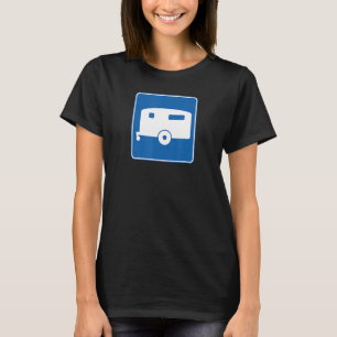 Camiseta Sinal de Campanha Rodoviário Trailer Hitch Weekend