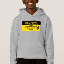 Sinal de cautela Grande Piano Humor Pianista Engra