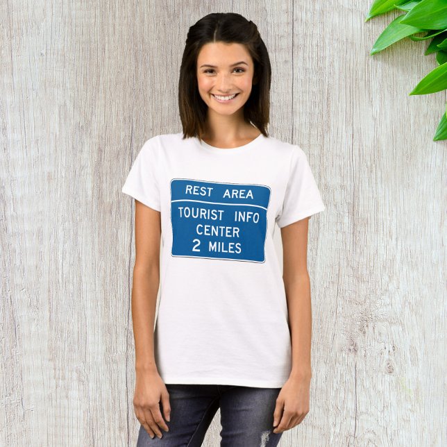 Camiseta Sinal de Centro de Informações Turísticas (Criador carregado)