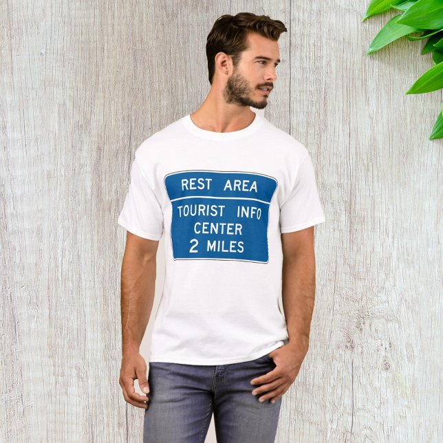 Camiseta Sinal de Centro de Informações Turísticas (Criador carregado)