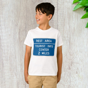 Camiseta Sinal de Centro de Informações Turísticas