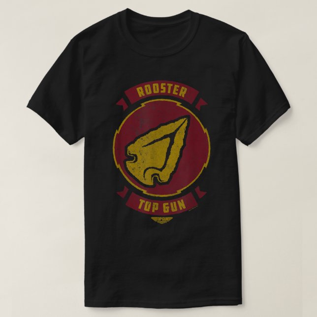 Camiseta Sinal de Chamada de Rooster de Arma Superior (Frente do Design)