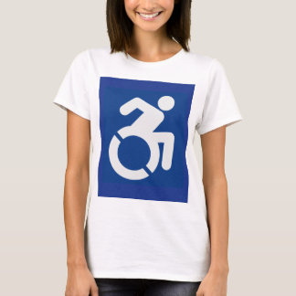 Camiseta Sinal de Deficientes Moderno