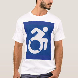 Camiseta Sinal de Deficientes Moderno