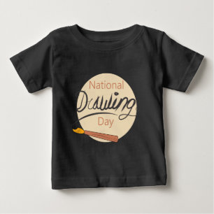 Camiseta Sinal de Dia de Desenho Nacional