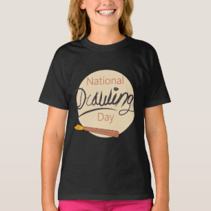 Camiseta Sinal de Dia de Desenho Nacional