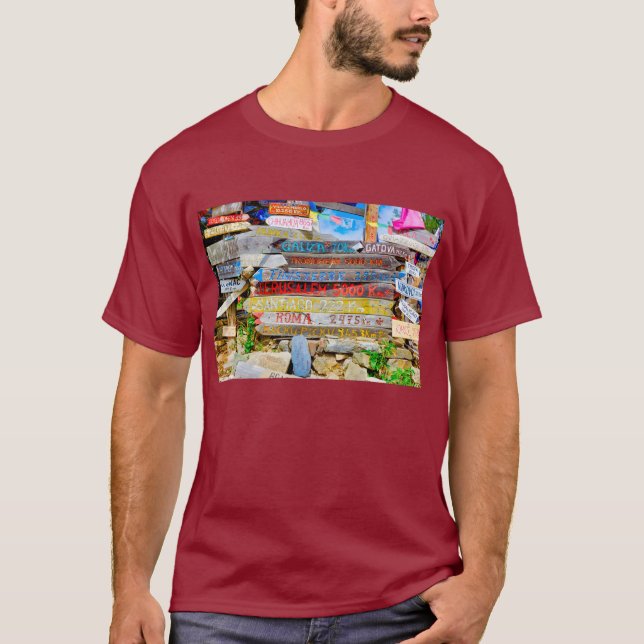 Camiseta Sinal de distância (Frente)