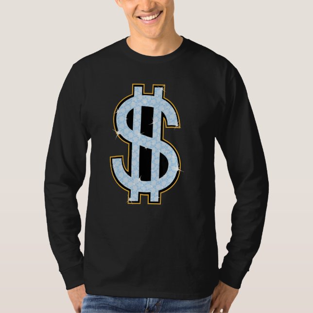 Camiseta Sinal de Dólar Legal Mais Dinheiro (Frente)