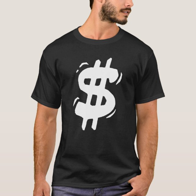 Camiseta Sinal de Dólar Retroativo (Frente)
