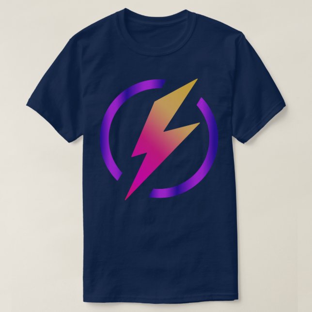 Camiseta Sinal de energia (Frente do Design)