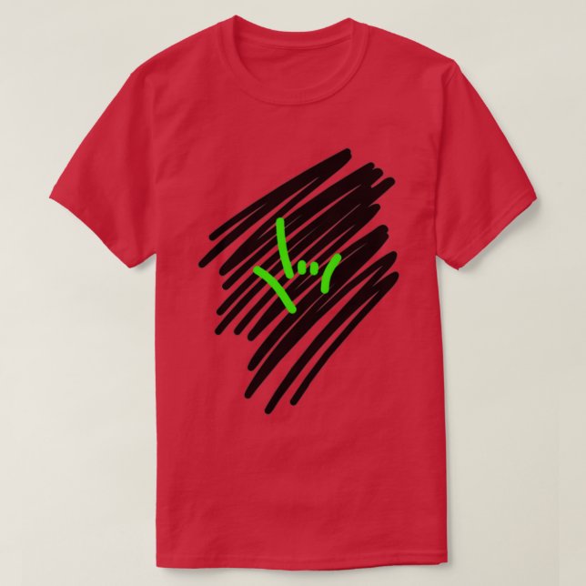 Camiseta Sinal de entrega de calhas (Frente do Design)