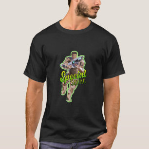 Camiseta Sinal de Equipe Esportiva Esquadrão Especial