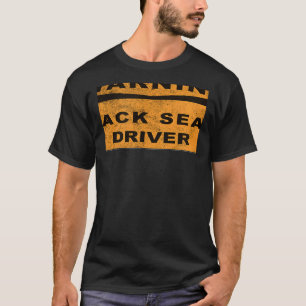 CAMISETA SINAL DE ESTRADA DO DRIVER DO BANCO TRASEIRO AVISO
