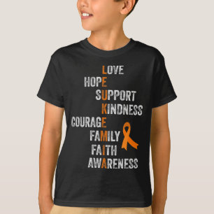 Camiseta Sinal de Faixa de Opções Laranja Retro Vintage Aml