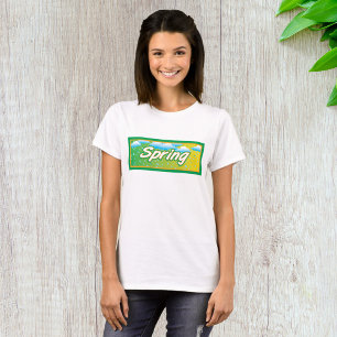 Camiseta Sinal de faixa primavera