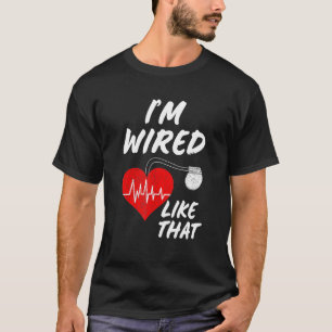 Camiseta Sinal de Faixa Vermelha para Sensibilizar Doenças