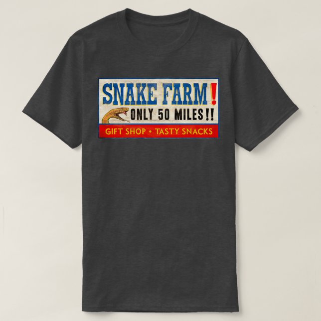 Camiseta Sinal de Fazenda de 50 milhas  (Frente do Design)