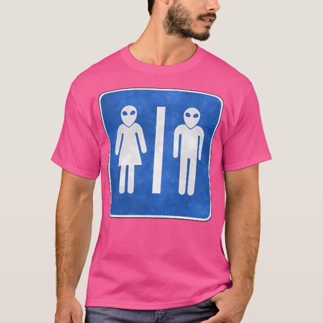 Camiseta Sinal de ferramenta de alienígena (Frente)