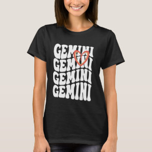 Camiseta Sinal de Gêmeos Gráfico de Astronomia