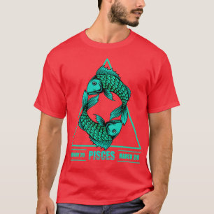 Camiseta Sinal de Horoscópio Zodíaco Peixes Astrologia Taro