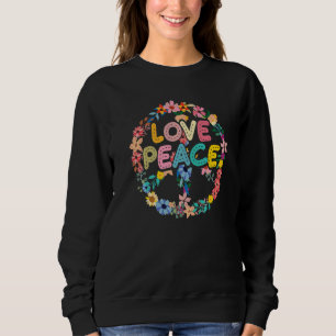 Camiseta Sinal De Liberdade Hippie Flower C.
