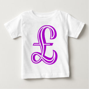 Camiseta Sinal de libra - Roxo
