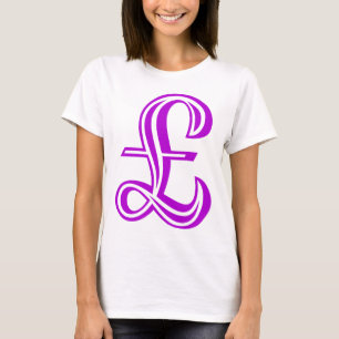 Camiseta Sinal de Libra - Roxo