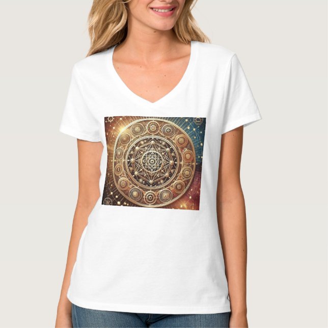 Camiseta Sinal de Liderança e Confiança (Frente)